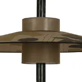 Forestier Taklampa , Thésée, dimbara, Brun / rost, Matsal, Tyg / textil