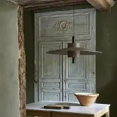 Forestier Taklampa , Thésée, dimbara, Brun / rost, Matsal, Tyg / textil
