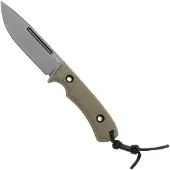 Trc knives TRC South Pole V4E DLC, Green G10, survival knife, limited edition