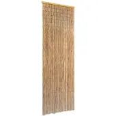 vidaXL Dörrdraperi i bambu 56x185 cm