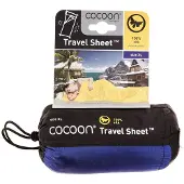 Cocoon - Lakanpåse - Soie Rectangulaire XL Ultramarine Blue för Unisex - Marinblå