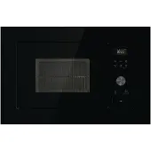 Gorenje Advanced BM201AG1BG - Mikrovågsugn med grill - inbyggd - 20 liter - 800 W - svart