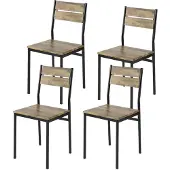 SoBuy 4-pack hopfällbara köksstolar