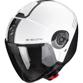 Scorpion Exo-City II Carbo Vit/Svart XS Unisex hvid