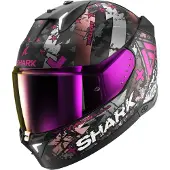Shark Skwal I3 Hellcat Integralhjälm Matt/Svart/Lila M Damer sort