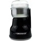 Esperanza LUNGO - Kaffekvarn - 160 W - svart