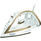 Tefal FV8042E0 Puregliss Strykjärn – Vitt guld Durilium AirGlide