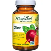 MegaFood Zink, 60 tabletter