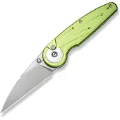 CIVIVI Starflare C23052-3 Satin Nitro-V, Lime Green Aluminum, pocket knife