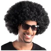 Boland Traciks Boland 86020, Maskeradperuk, Vuxen, Alla, Polyester, Polyeten, Svart, 200 g