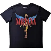 Nirvana Nirvana: Unisex T-Shirt/Angelic (Black) (Medium)