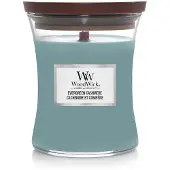 Woodwick Medium Hourglass Evergreen Cashmere