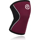 Rehband Rx Knee-Sleeve 5mm Black/Burgundy