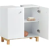 SoBuy Tvättställsunderskåp BZR92-W