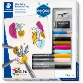 Staedtler LineArt & Botanical Set, 10 styck, Låda