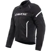 Dainese Air Frame 3 herr Textiljacka Svart/Vit 56 Herrar sort