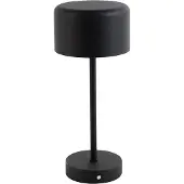 TRIO Leuchten LED bordslampa Jeff, dimbar, Svart, Vardagsrum / matsal, Metall, Modern, LED-bordslampa