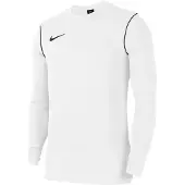 Nike Träningströja Dri-FIT Park 20 Crew - Vit/Svart Barn, storlek XL: 158-170 cm