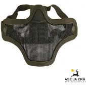 ASG Strike Systems Airsoft Metal Mesh Mask Lower Half (Färg: OD Green)