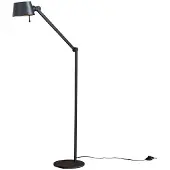 LUCANDE Golvlampa , Silka, Svart, Arbetsrum / hemkontor, Metall, Modern