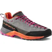 La Sportiva - Vandringsskor dam - TX Guide Leather Woman Grey/Cherry Tomato för Unisex - Storlek 37,5 - Grå