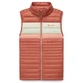 Cotopaxi Women's Fuego Down Vest Faded Brick Stripes