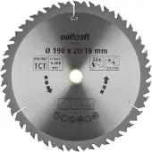 Wolfcraft 6735000 Cirkelklinga För Trä 190 Mm
