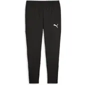 Puma Träningsbyxor - LagMÅL Slim - Svart m. Vit - - 6 år (116) - Byxor - Bomull