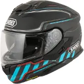 Shoei GT-Air 3 Discipline TC-2 Matt/Blå/Antracit/Svart/Röd S Unisex