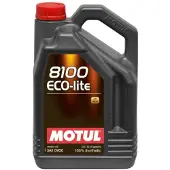 Motul 8100 Eco Lite 0w20 Car 5l Motorolja