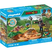 Playmobil Stegosaurus Bo Med ägg Tjuv Konstruktion Spel