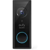 Eufy Video Doorbell 2K - Dörrklocka - trådlös - Wi-Fi - 2.4 Ghz - svart