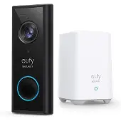 Eufy Security Video Doorbell - Sats med dörrklocka - trådlös - Wi-Fi - 2.4 Ghz