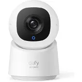Eufy C220, IP-säkerhetskamera, inomhus, Trådlös, Bord, Svart, Vit, Glödlampa