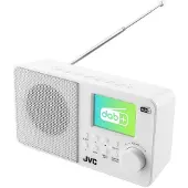 JVC DAB-radiomottagare RA-E611W-DAB vit