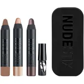 Nudestix Bright Nude Eyes Mini Kit Ögonskuggspalett 1 st