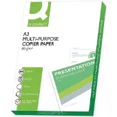 Q-CONNECT kopieringspapper A3 80 g 2500 ark