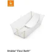 Stokke Flexi Bath - X-Large hopfällbart babbadkar, set med insats | sand