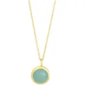 Nordahl Jewellery SWEETS52 halsband grön aventurin/guld 829 508-3