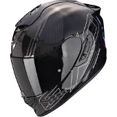 Scorpion Exo-1400 EVO II Carbon Air Reika Svart/Silver/Blå L Unisex sort