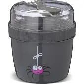 Carl Oscar Matlåda m. Kylelement - 1,4 L - Grey Spider - - One Size - Matlåda