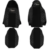 F-Core Sätesöverdrag FX16 BLACK