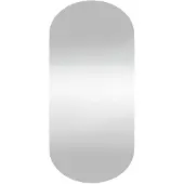 vidaXL Väggspegel 45x100 cm glas oval