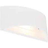 QAZQA Smart vägglampa vit 20 cm inkl WiFi G9 - Tum