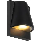 QAZQA Smart utomhusvägglampa svart IP44 inkl WiFi GU10 - Femke