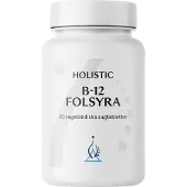 Holistic B12 Folsyra (Vegan), 90 caps