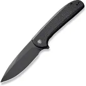 CIVIVI Primitrox C23005A-2 Blackwashed Nitro-V, Black G10 pocket knife
