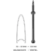 Schwalbe Tubeless Presta Ventiler 2 Enheter