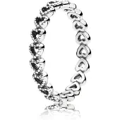 Pandora Band of Hearts ring 190980-58