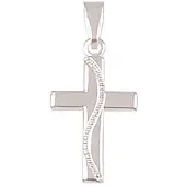Saurum vitguld konfirmationskors 8140 00 000